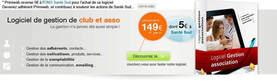 logiciel gestion associations, adh�rents, comtabilit�, cotisations, communication, emainling